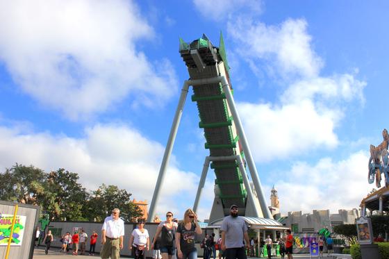 Incredible Hulk Coaster track2